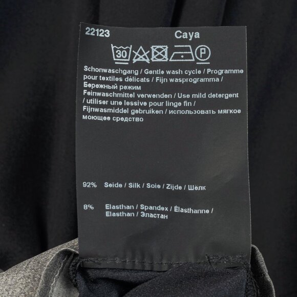 Annette Gortz SS/16 Caya Black & Grey Gradient Silk Mini Dress - Picture 11 of 11